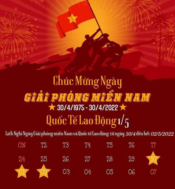 Thông báo nghỉ lễ